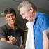 personal trainer with resident