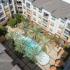 Aerial view of Swimming Pool | Domain West | Luxury Apartments Houston