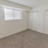 Apartment bedroom with two closets and large window in Willow Grove, Pennsylvania