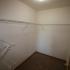 Walk in Closet Large Bedroom of Two Bedroom Floorplan
