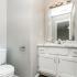 Spacious bathroom vanity