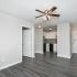 large living room at Apple Court apartments