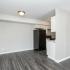 dining room in remodeled apartment