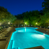 Pool at night | Willow Brook Apts