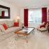 Two Bedroom Living Area | Park Place Apartments