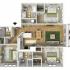 3 Bed3 Bath 1,340 sq. ft. (ADA)