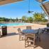 Lounging by the Pool | Leesville Apartments | Sycamore Point Apartment Homes