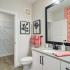 Model bathroom at Cadence Sugar Hill, Sugar Hill, GA 30518