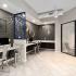 Fully equipped business center at The Parq at Chesterfield Apartment Homes, Chesterfield, MO  63017.