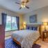 Bedroom at Riverhouse Apartments in Little Rock, Arkansas