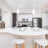 View of A2 Apartment Kitchen