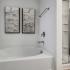 Primary Bathroom with Garden Tub and Standing Shower