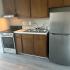 kitchen with stainless steel appliances