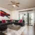 Willowick Living Room with Large Picture Windows