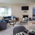 Living room and fireplace of Peabody, MA apartments