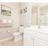 Ornate Bathroom | Fieldstone Farm Apartments