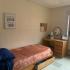 Deans Double Occupancy Dorm Room - Model Unit Left View