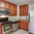 Modern kitchen at Park East Apartments in Adams Morgan DC