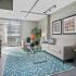1 Bed with Custom Stained Concrete Floors