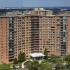 The Graham at Southern Towers building drone shot