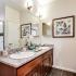 Bathroom with double sinks