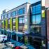 Exterior Street View of 1111 Light Building and Retail