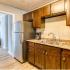 spacious kitchen in apartment for rent in decatur georgia