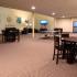 Draper Lofts Apartments, interior, community room, comfortable seating, dining areas, spacious