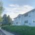 apartment community with nice landscaping