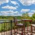 Balcony overlooking the Tennessee River