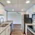 Upgraded 1 Bedroom Tower Scene Kitchen at The Views of Naperville apartments