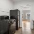 black kitchen appliances