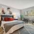 furnished bedroom