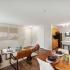 furnished living room