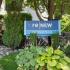 signage and landscaping