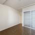 vacant bedroom with closet