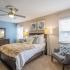 furnished bedroom