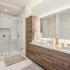 bathroom with two sinks