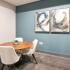 Conference room with table