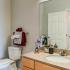 Bathroom with sink and toilet
