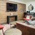 TV lounge and business center