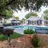 Pool area and grills