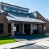 Leasing center exterior entrance