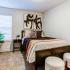 Furnished bedroom