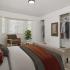 furnished bedroom