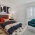 furnished bedroom