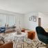 furnished living room