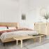 furnished bedroom of apartment