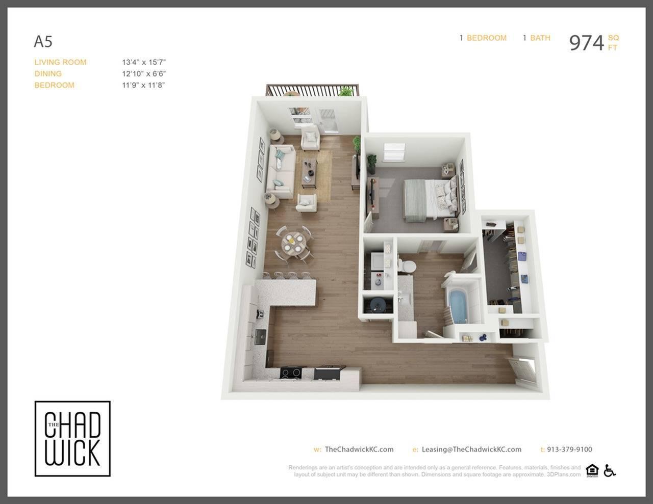 Photos The Chadwick Apartments in Shawnee, Kansas