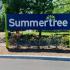 Summer Tree Apartments community entrance sign.